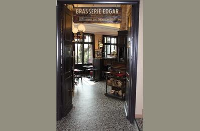 Intérieur Brasserie Edgar Vannes